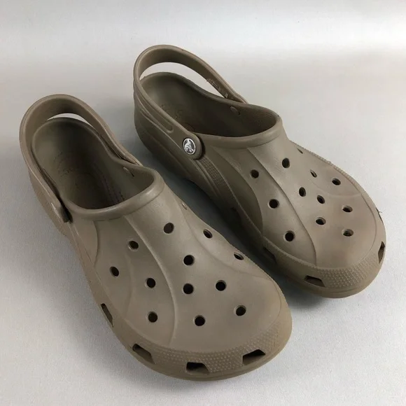 CROCS Olive Slip-On Clogs s-l400.jpg main image 3